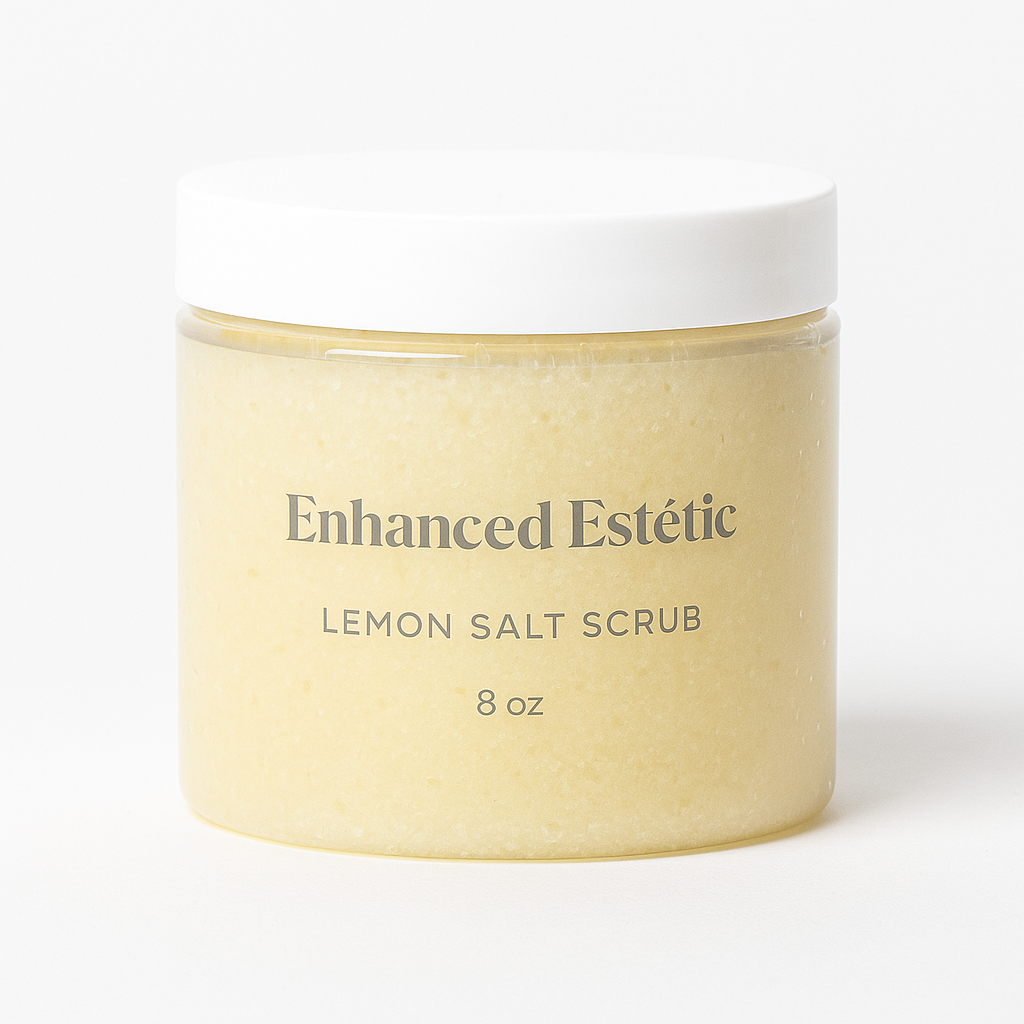 Energizing Lemon Body Scrub Enhanced Estetic