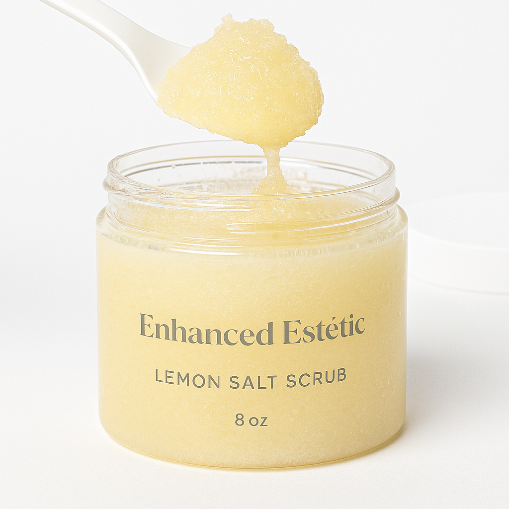 Energizing Lemon Body Scrub Enhanced Estetic