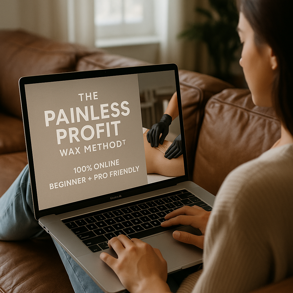 The Painless Profit Wax Method | Virtual Course Enhanced Estetic