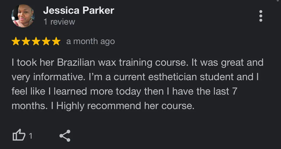 Atlanta Group Brazilian Wax Certificate Course - Enhanced Estetic