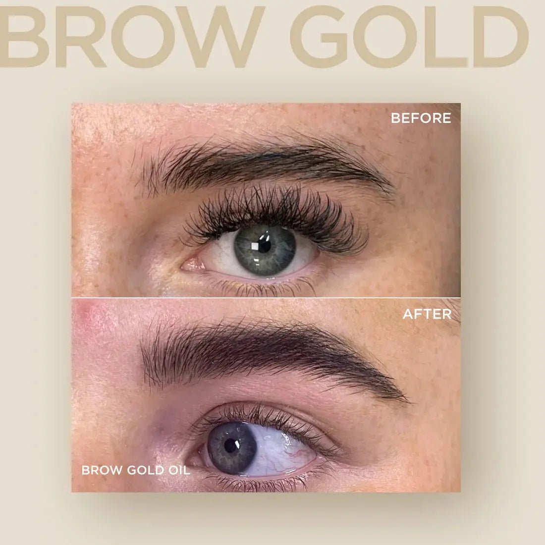 Brow Gold Nourishing Growth Oil - Enhanced Estetic