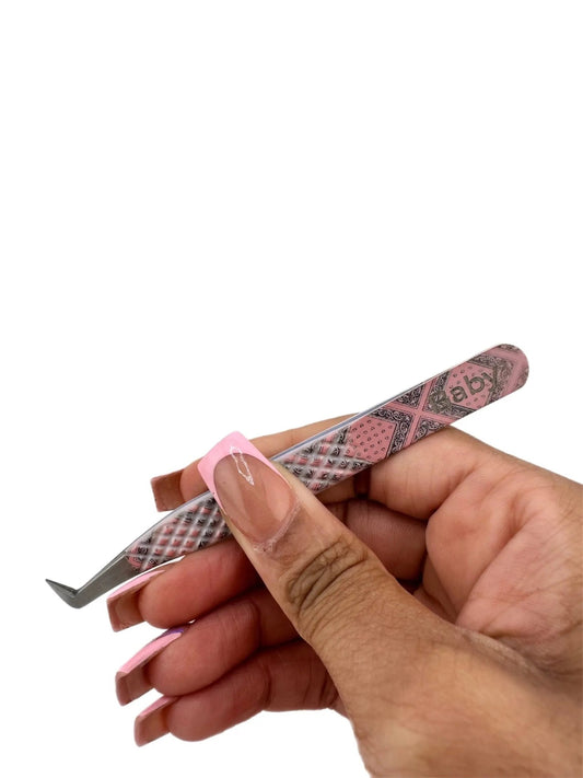 Lash Tweezers - Baby Bootie Tweezer - Enhanced Estetic